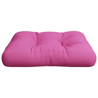 Palletkussen 58x58x10 cm oxford stof roze 5