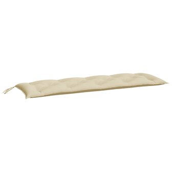 Tuinbankkussen 150x50x7 cm oxford stof beige 2