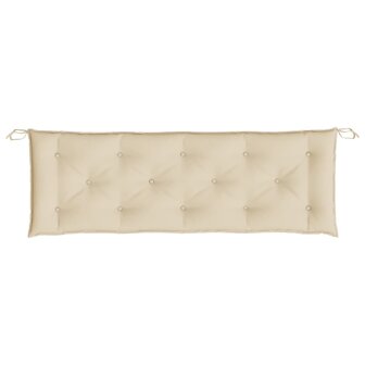 Tuinbankkussen 150x50x7 cm oxford stof beige 4