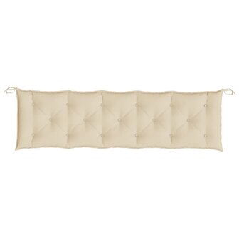 Tuinbankkussen 180x50x7 cm oxford stof beige 4