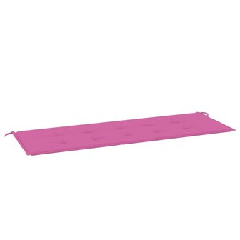 Tuinbankkussen 150x50x3 cm oxford stof roze 2