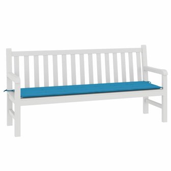 Tuinbankkussen 180x50x3 cm oxford stof blauw 3