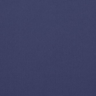 Stoelkussens 2 st hoge rug stof marineblauw 8