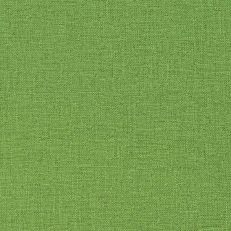 Stoelkussens 2 st hoge rug 120x50x4 cm stof gem&ecirc;leerd groen 9