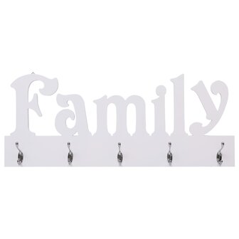 Wandkapstok FAMILY 74x29,5 cm 2