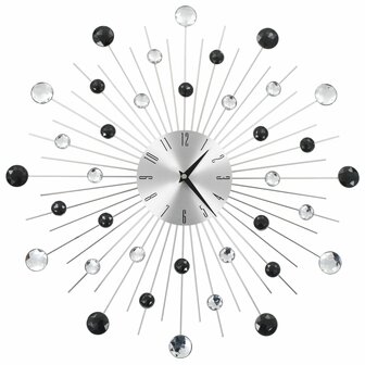 Wandklok met quartz-mechanisme 50 cm modern ontwerp 1