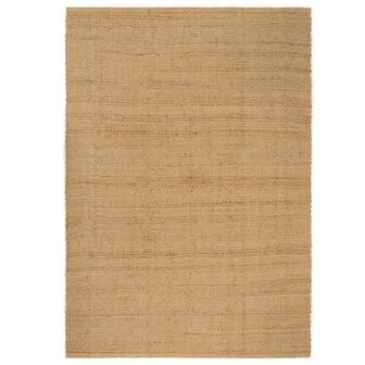 Vloerkleed rechthoekig 160x230 cm jute naturel 1