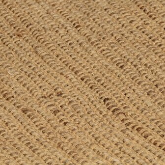 Vloerkleed rechthoekig 160x230 cm jute naturel 5