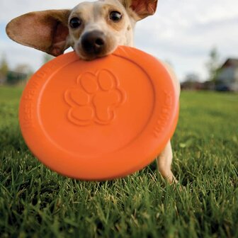 Zogoflex Hondenfrisbee Zisc oranje maat L 1937 2