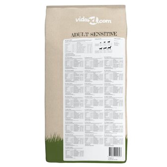 Premium hondenvoer droog Adult Sensitive Lamb &amp; Rice 30kg 2 st 4