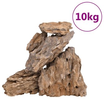 Drakenstenen gemende kleur 10 kg 10-30 cm 2