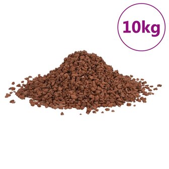 Lavastenen 10 kg 5-8 mm rood 2