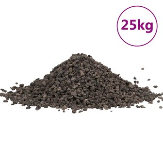 Basaltgrind 25 kg 5-8 mm zwart 2