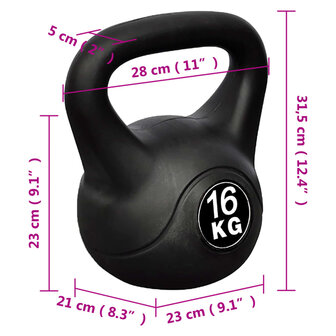 Kettlebell 16 kg 4