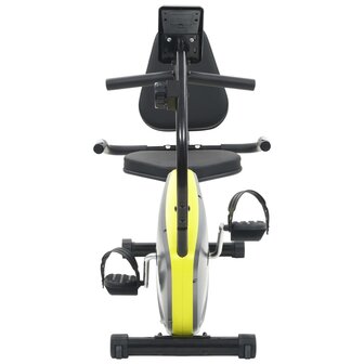 Ligfiets hometrainer magnetisch met hartslagmeter 4