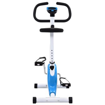 Hometrainer met bandweerstand blauw 5