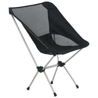 Campingstoelen 2 st met draagtas 54x50x65 cm aluminium 2