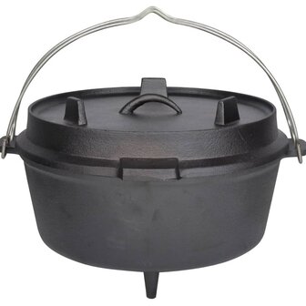 Esschert Design sudderpot gietijzer 6,5 L Zwart FF235 4