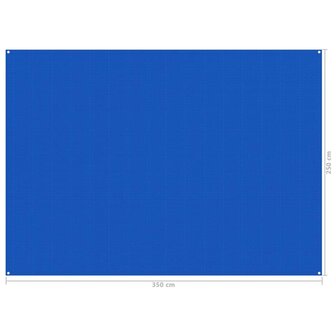 Tenttapijt 250x350 cm blauw 4