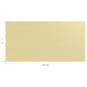 Tenttapijt 250x500 cm beige 4