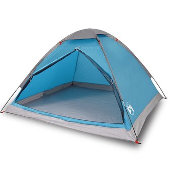 Koepeltent 2-persoons waterdicht blauw 2