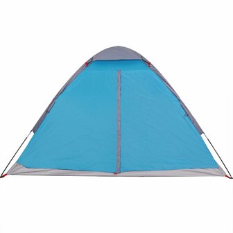 Koepeltent 2-persoons waterdicht blauw 7