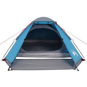 Koepeltent 2-persoons waterdicht blauw 6