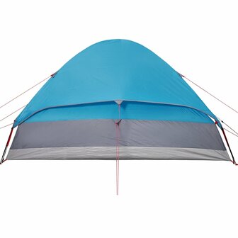 Koepeltent 4-persoons waterdicht blauw 10