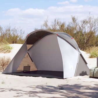 Strandtent pop-up waterdicht grijs 1