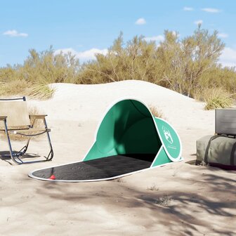 Strandtent pop-up waterdicht zeegroen 3