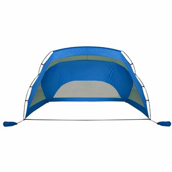 Strandtent 274x178x170/148 cm 185T taft azuurblauw 5