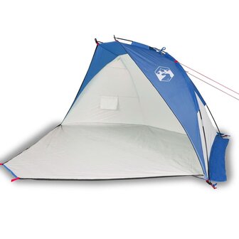 Strandtent 268x223x125 cm 185T polyester azuurblauw 2