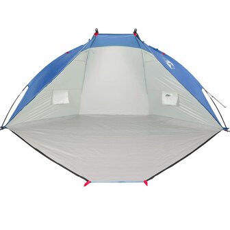 Strandtent 268x223x125 cm 185T polyester azuurblauw 7