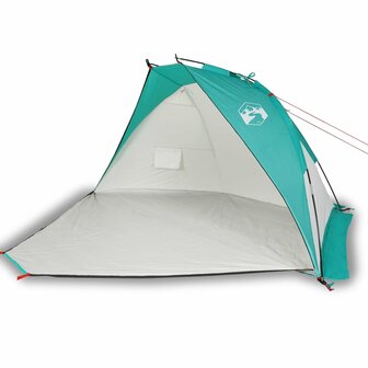 Strandtent 268x223x125 cm 185T polyester zeegroen 2