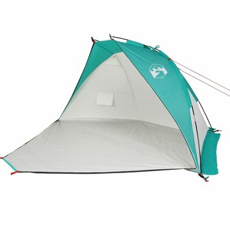 Strandtent 268x223x125 cm 185T polyester zeegroen 4