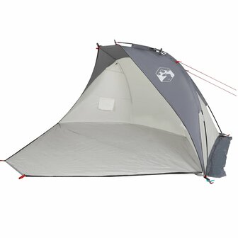 Strandtent 268x223x125 cm 185T polyester grijs 4