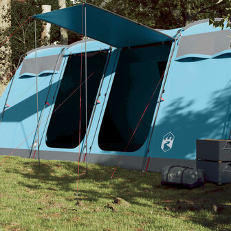 Tunneltent voor gezin 8-persoons waterdicht blauw 1