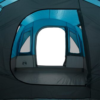 Tunneltent 3-persoons waterdicht blauw 9