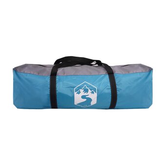 Tunneltent 3-persoons waterdicht blauw 11