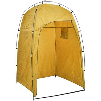 Kampeerwasbak met tent draagbaar 20 L 4