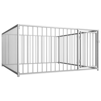 Hondenkennel voor buiten 200x200x100 cm 1