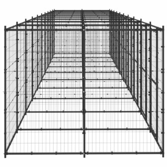 Hondenkennel 24,2 m&sup2; staal 3