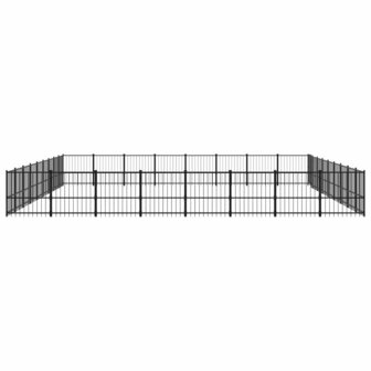 Hondenkennel voor buiten 67,74 m&sup2; staal 4