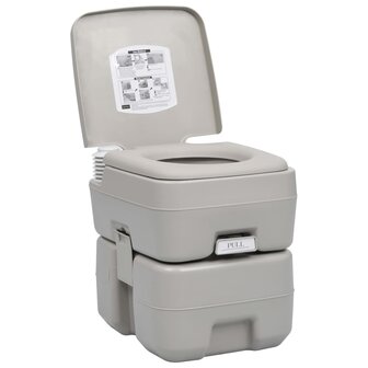 Campingtoilet en watertankset draagbaar 4