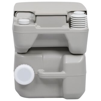 Campingtoilet en wasbak set draagbaar 3