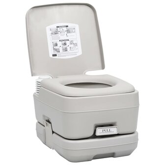 Campingtoilet en watertankset draagbaar 3