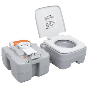 Campingtoilet en watertankset draagbaar 4