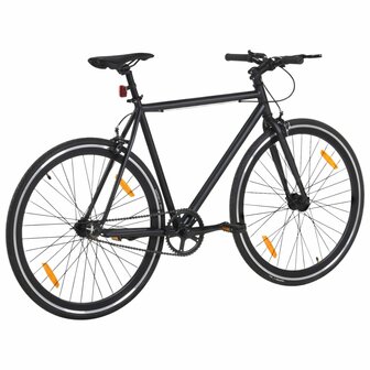 Fiets met vaste versnelling 700 c 51 cm zwart 3