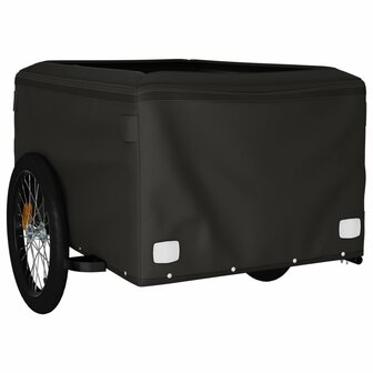 Fietstrailer 45 kg ijzer zwart en rood 8