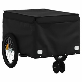 Fietstrailer 30 kg ijzer zwart 4